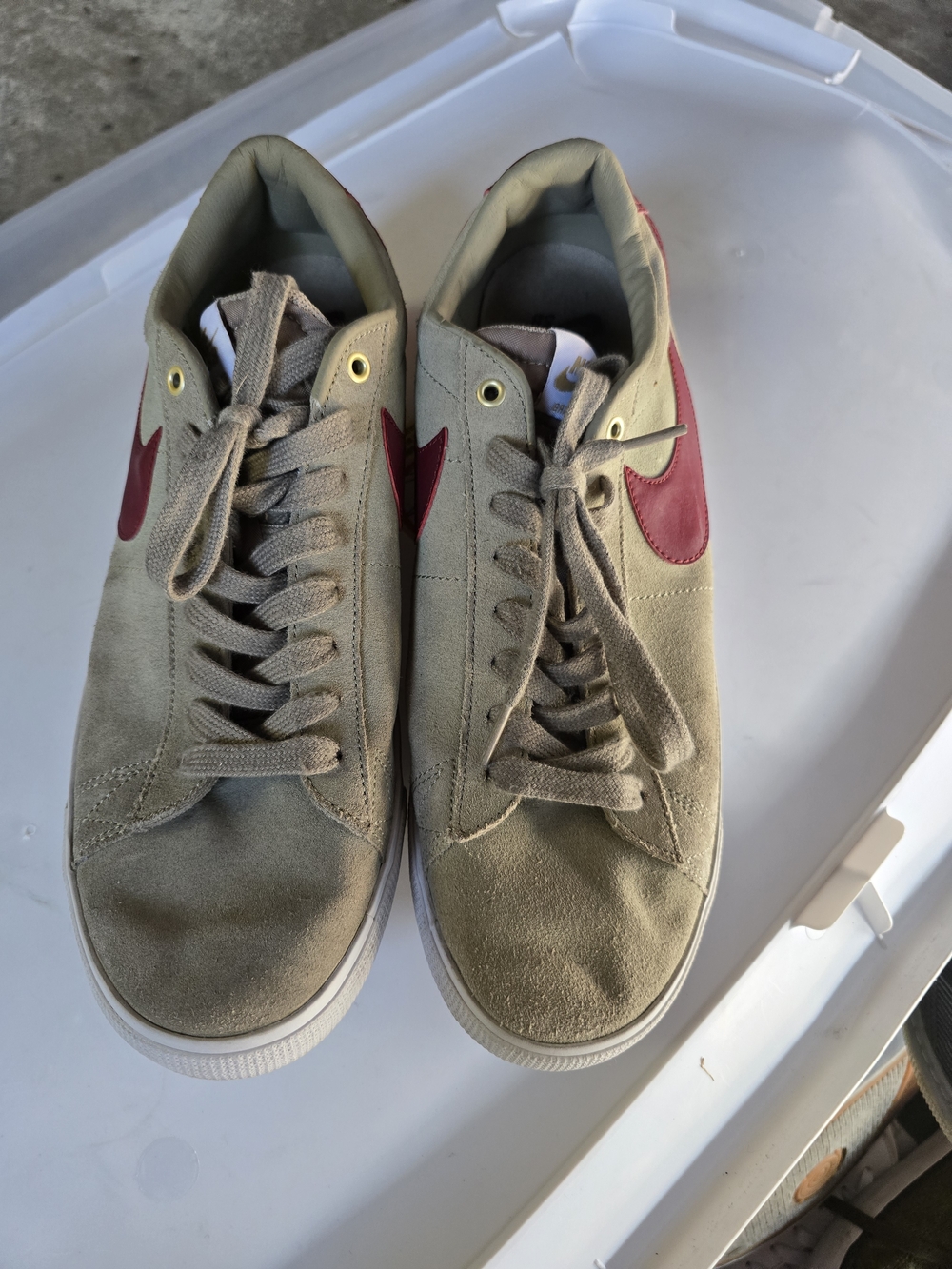Size 12 - Nike Blazer GT SB Low Cardinal Red